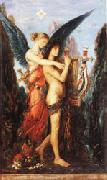 Gustave Moreau Hesiod and the Muse oil painting on canvas